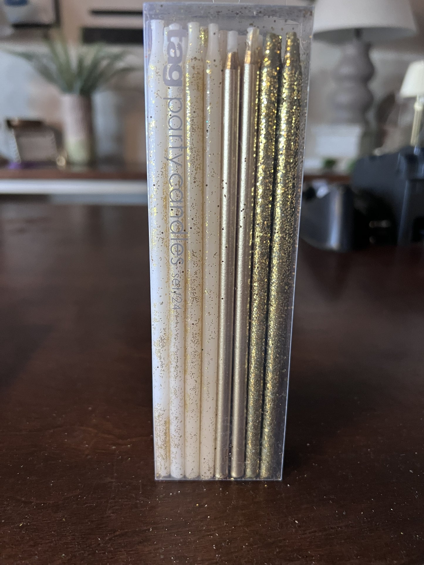 sparkle n shine tall candles