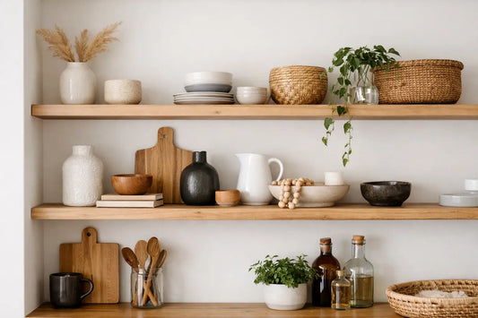 How to Style Open Shelving That Looks Easy