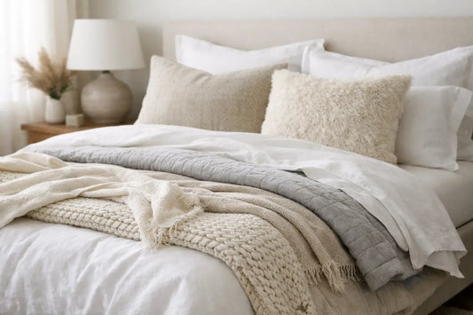 How to Layer Bedding Beautifully at Home