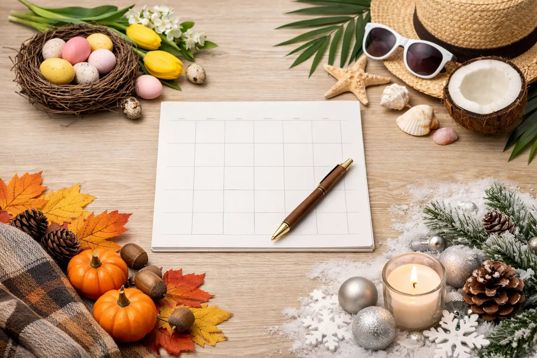 A Seasonal Decorating Schedule That Works