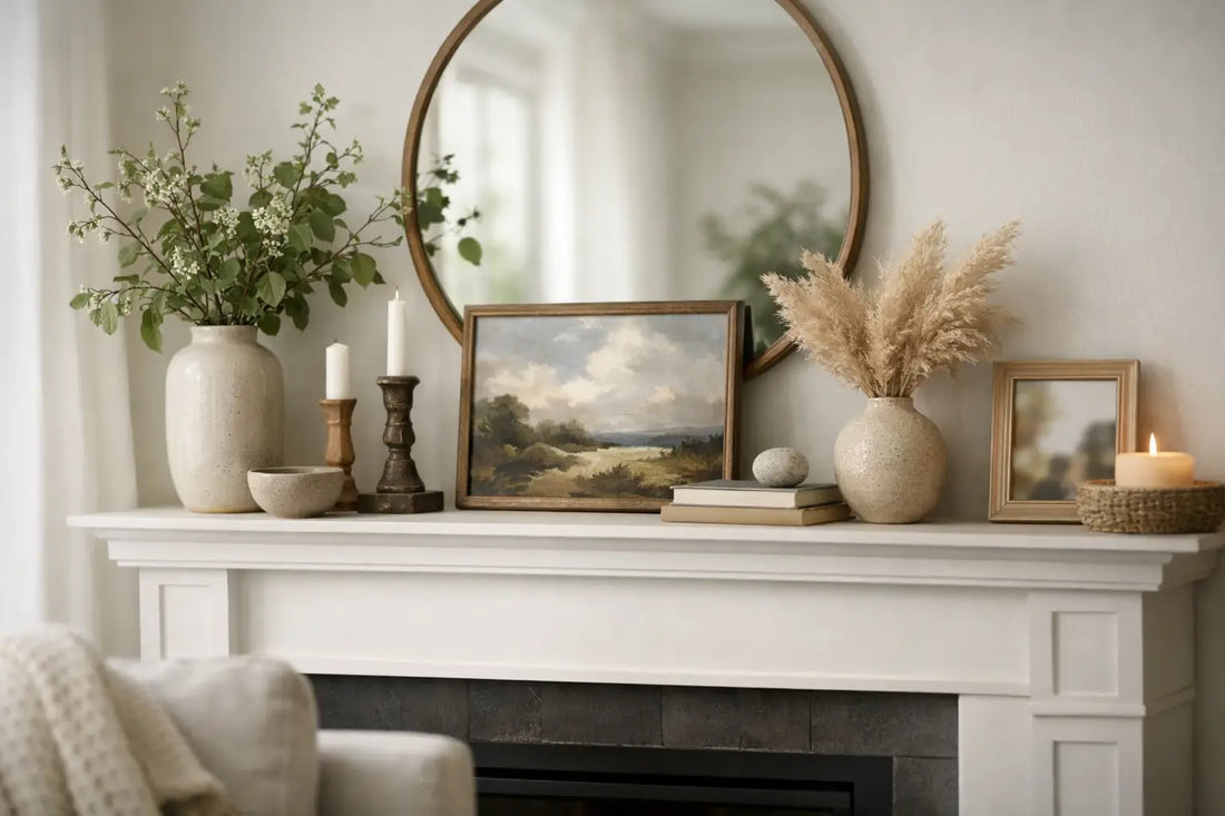 How to Style a Mantel That Feels Like Home