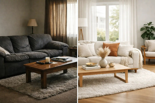 Living Room Refresh Before and After Ideas