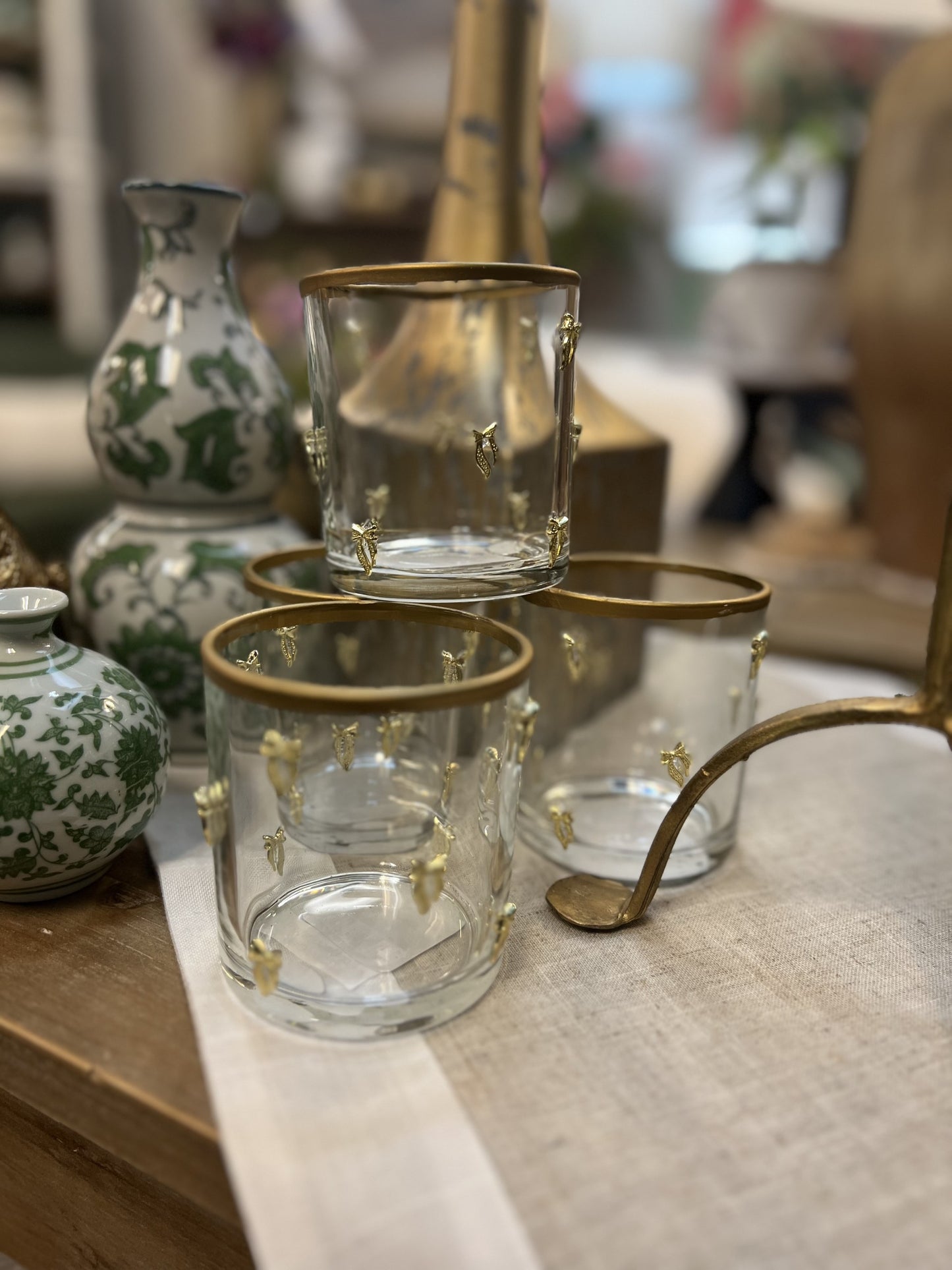 Bow Tea Light Holder 3.5"