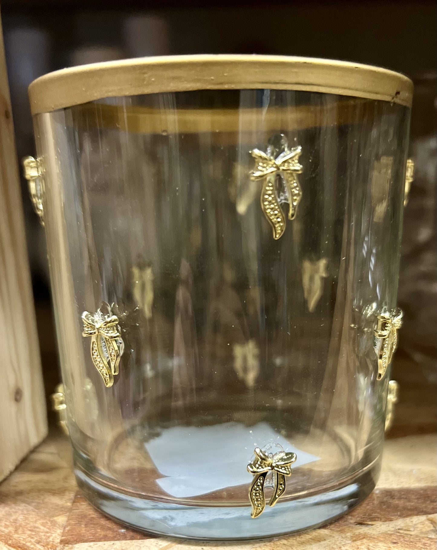 Bow Tea Light Holder 3.5"
