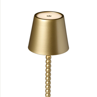 Gold Table Lamp w/Charging Base in GB